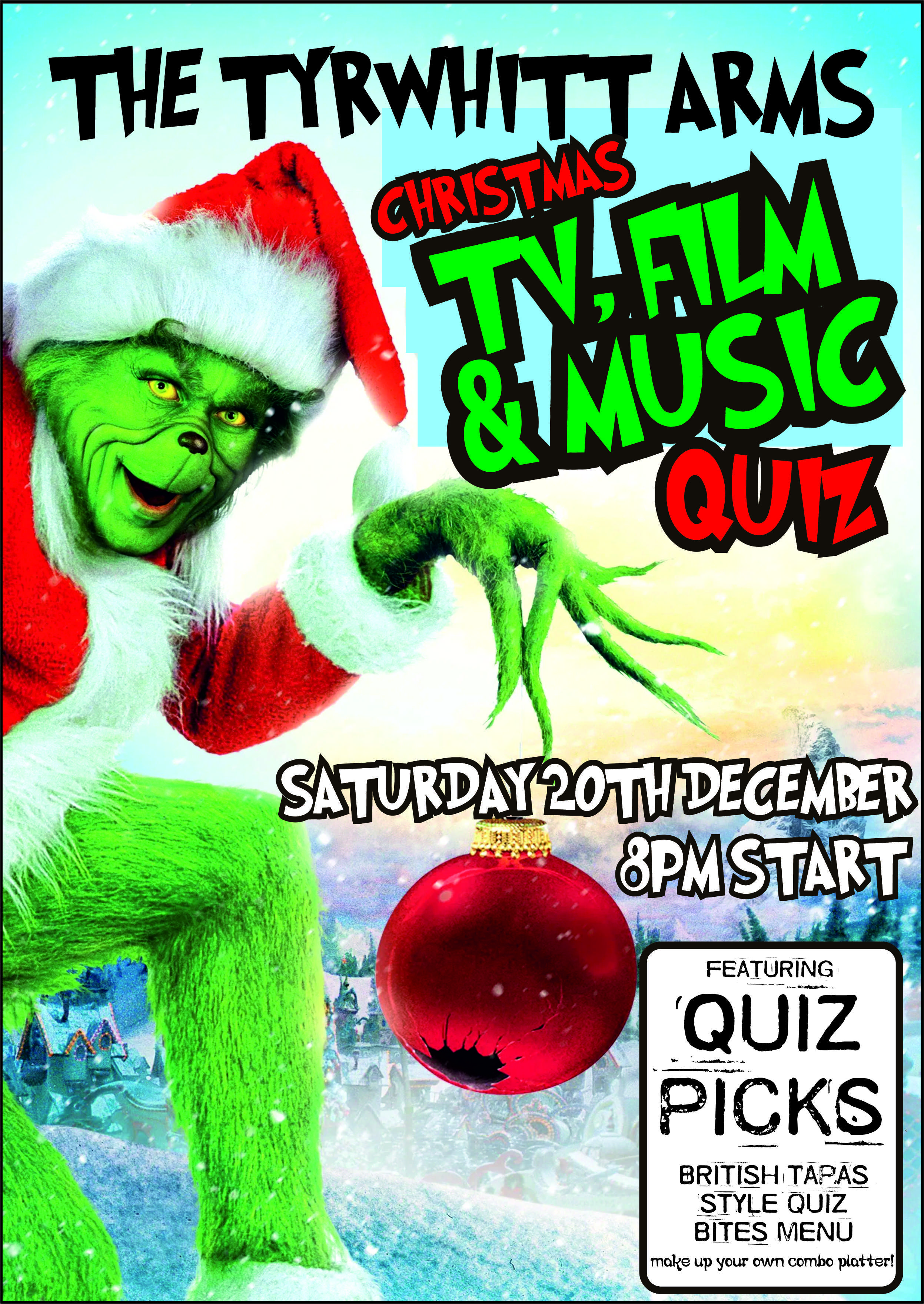 Christmas TV, Film & Music Quiz