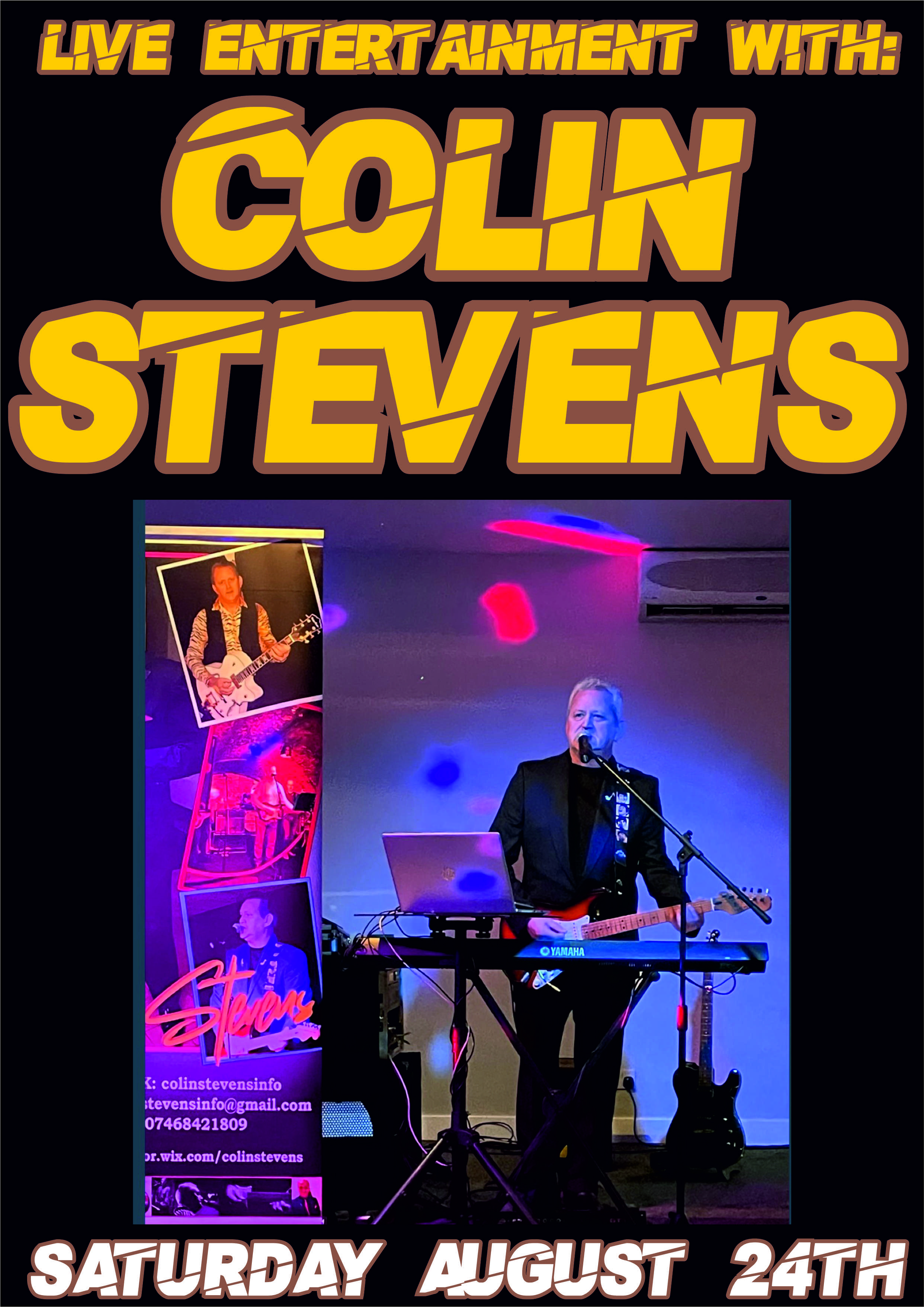 Live Entertainment with Colin Stevens