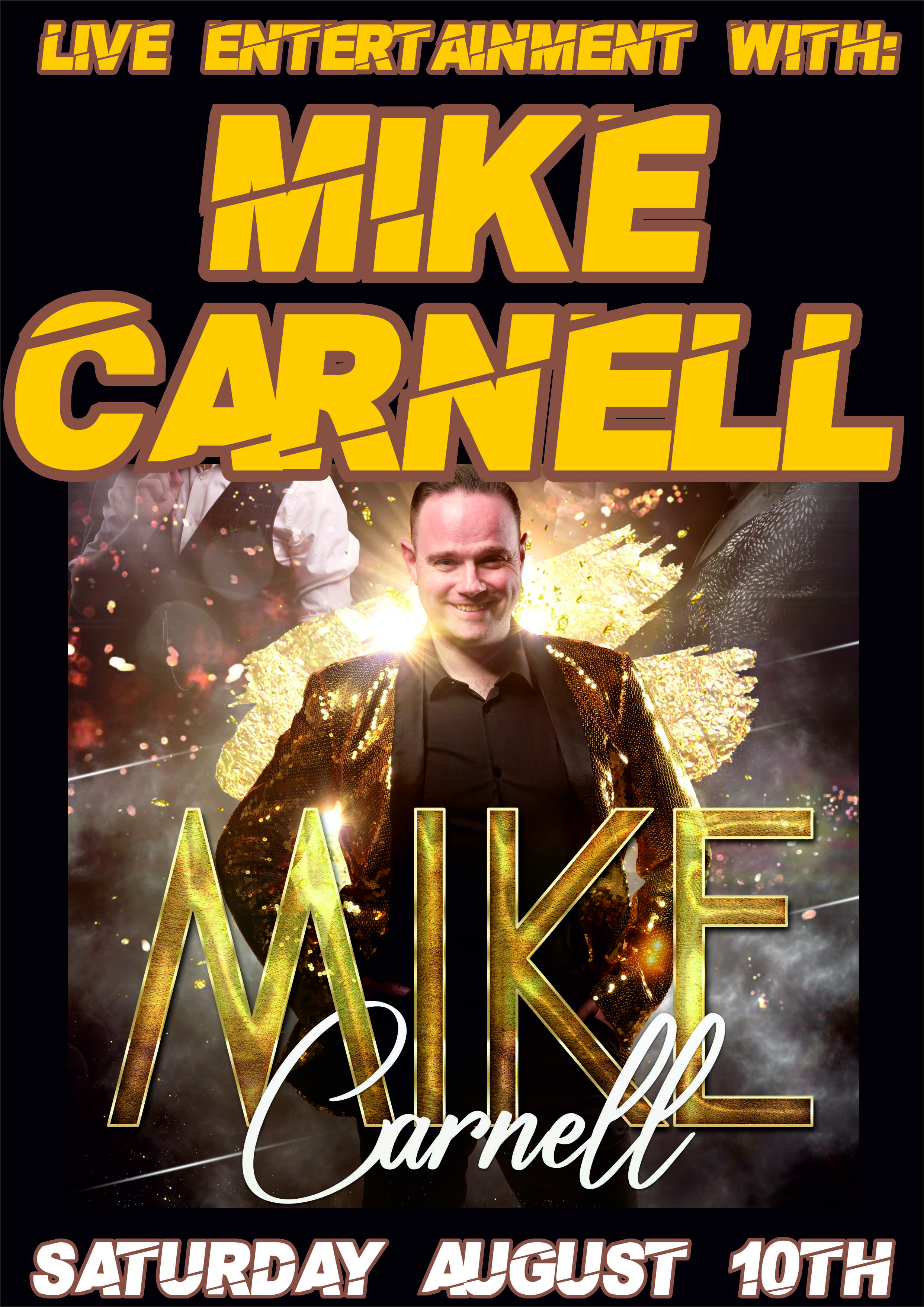 Live Entertainment with Mike Carnell