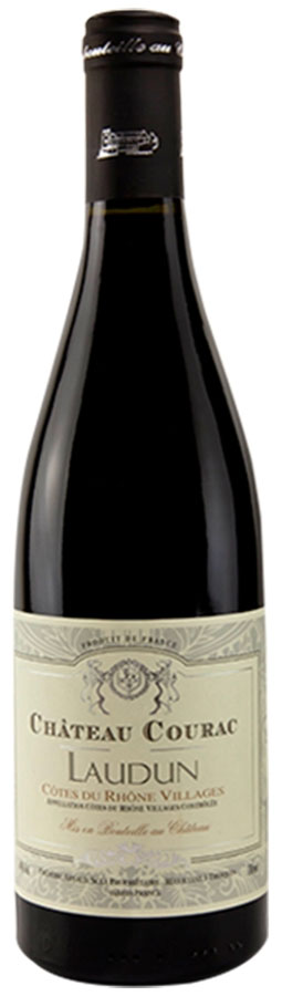 Côtes-du-Rhône Villages Laudun, Château Courac (D) 14% vol