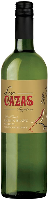 Las Cazas Chenin Blanc Medium Dry, Mendoza (4) 12.5% vol