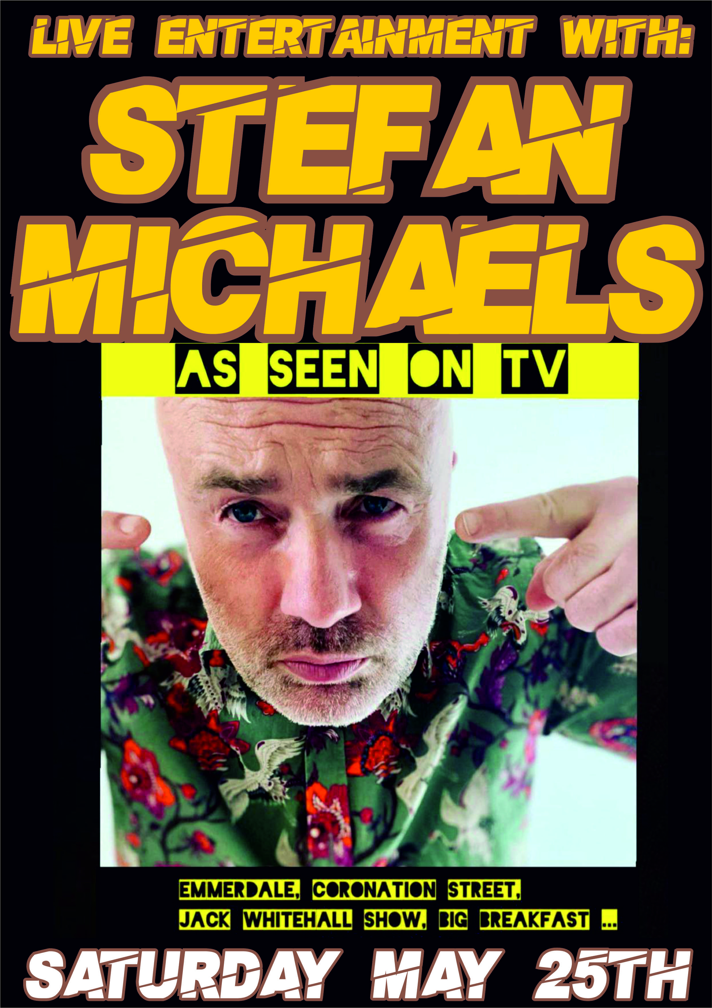 Live Entertainment with Stefan Michaels